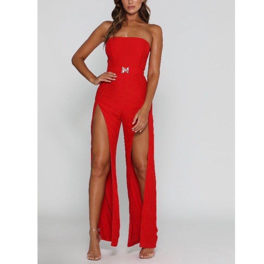 Red jumpsuit meshki